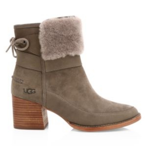Ugg kicked zip up ankle boots - Picture 2 of 10